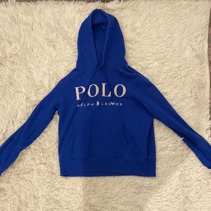 Ralph Lauren polo blue sweatshirt size large